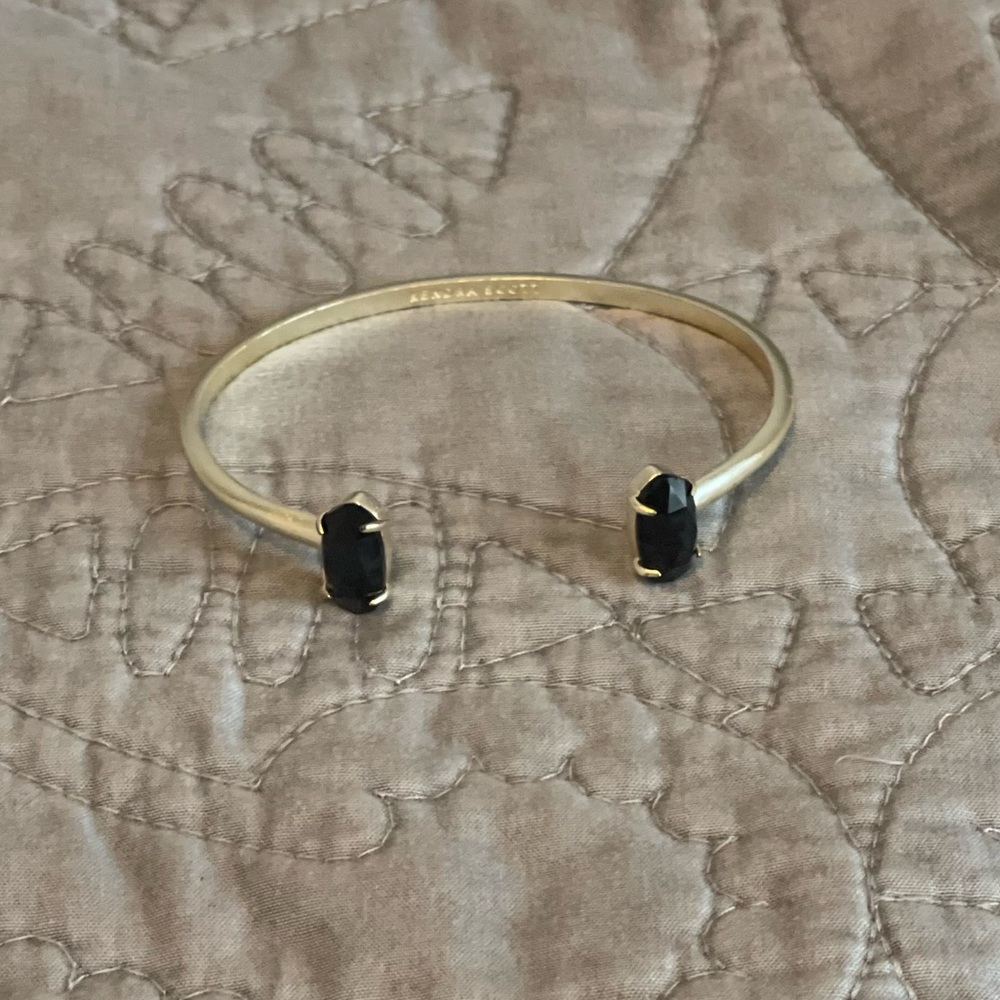 Kendra Scott Edie Bracelet, Gold, White Mother of Pearl Stones